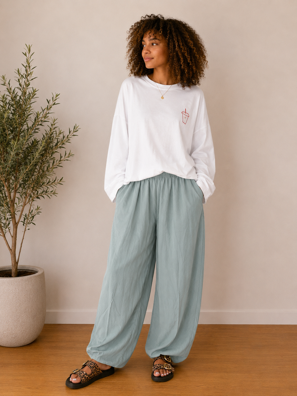 Pantalon fluide Small