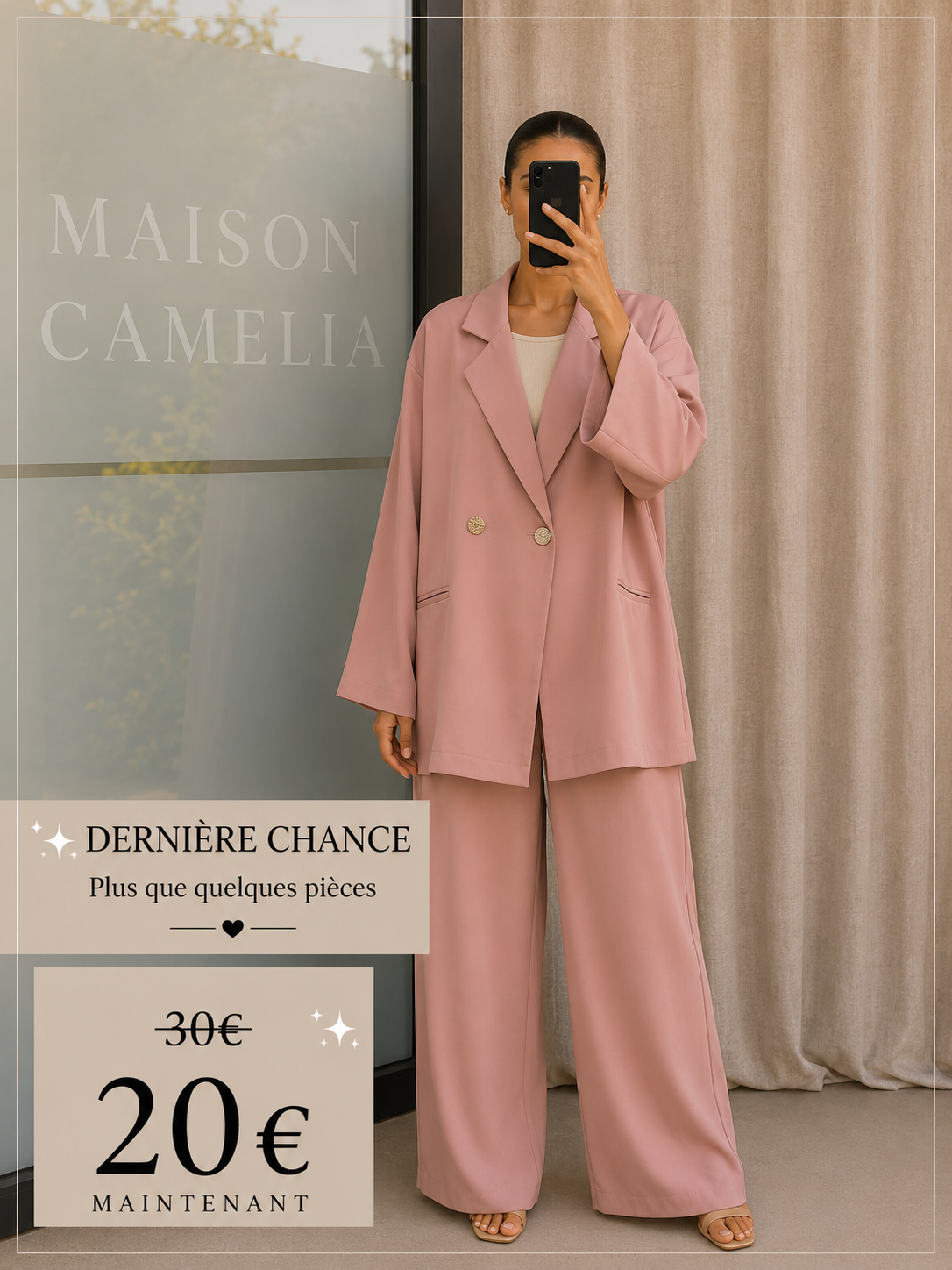 Blazer rose