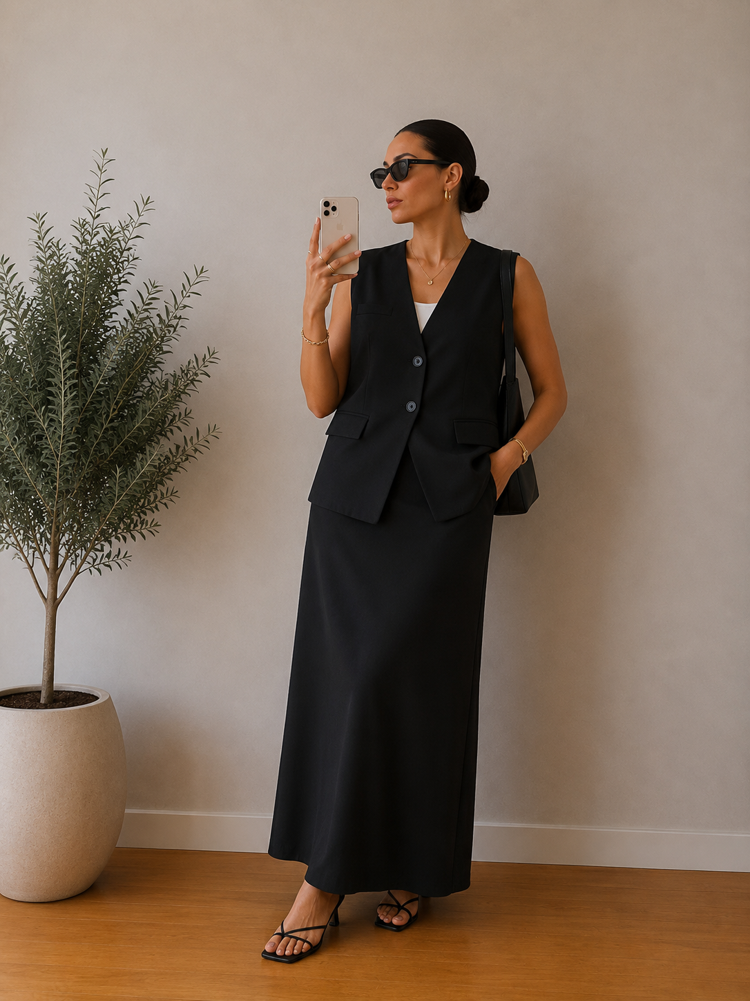 Blazer sans manches