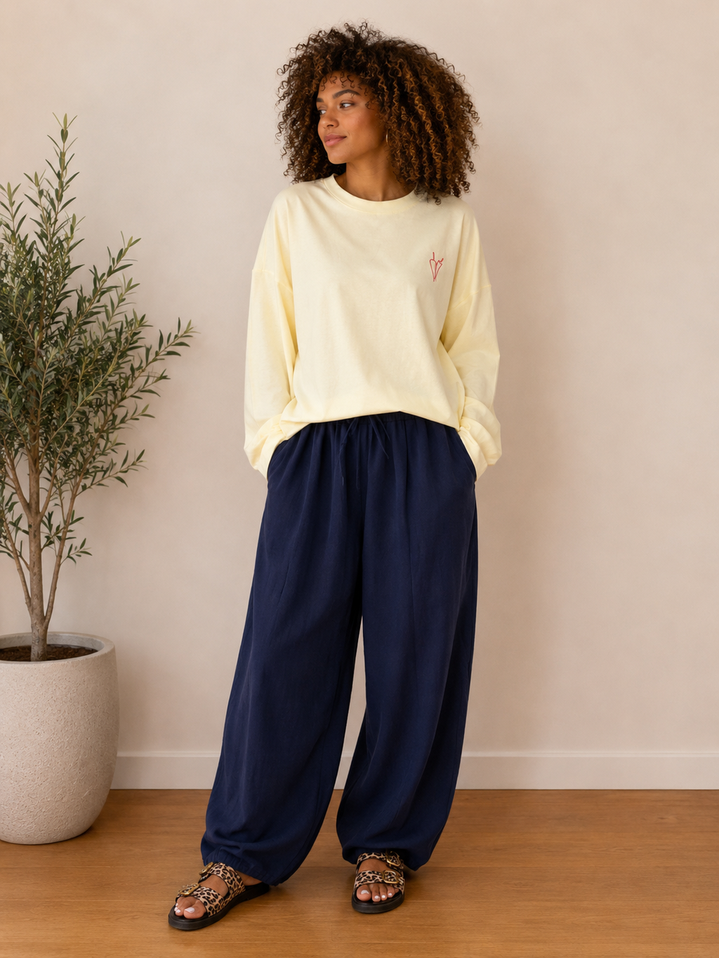 Pantalon fluide Small