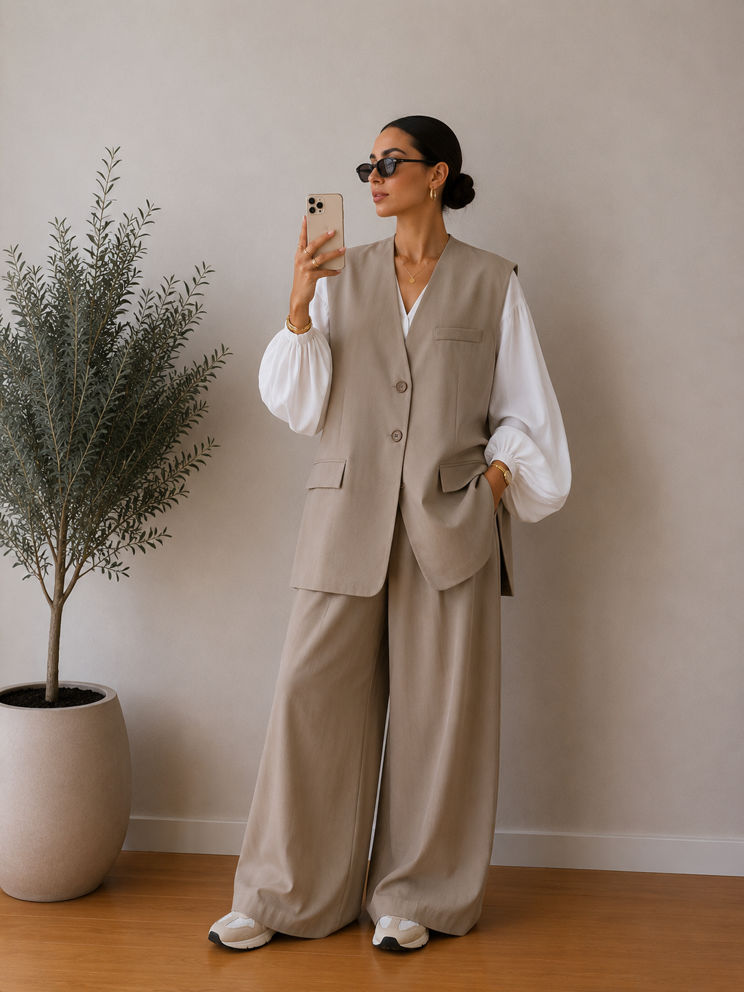 Blazer sans manches