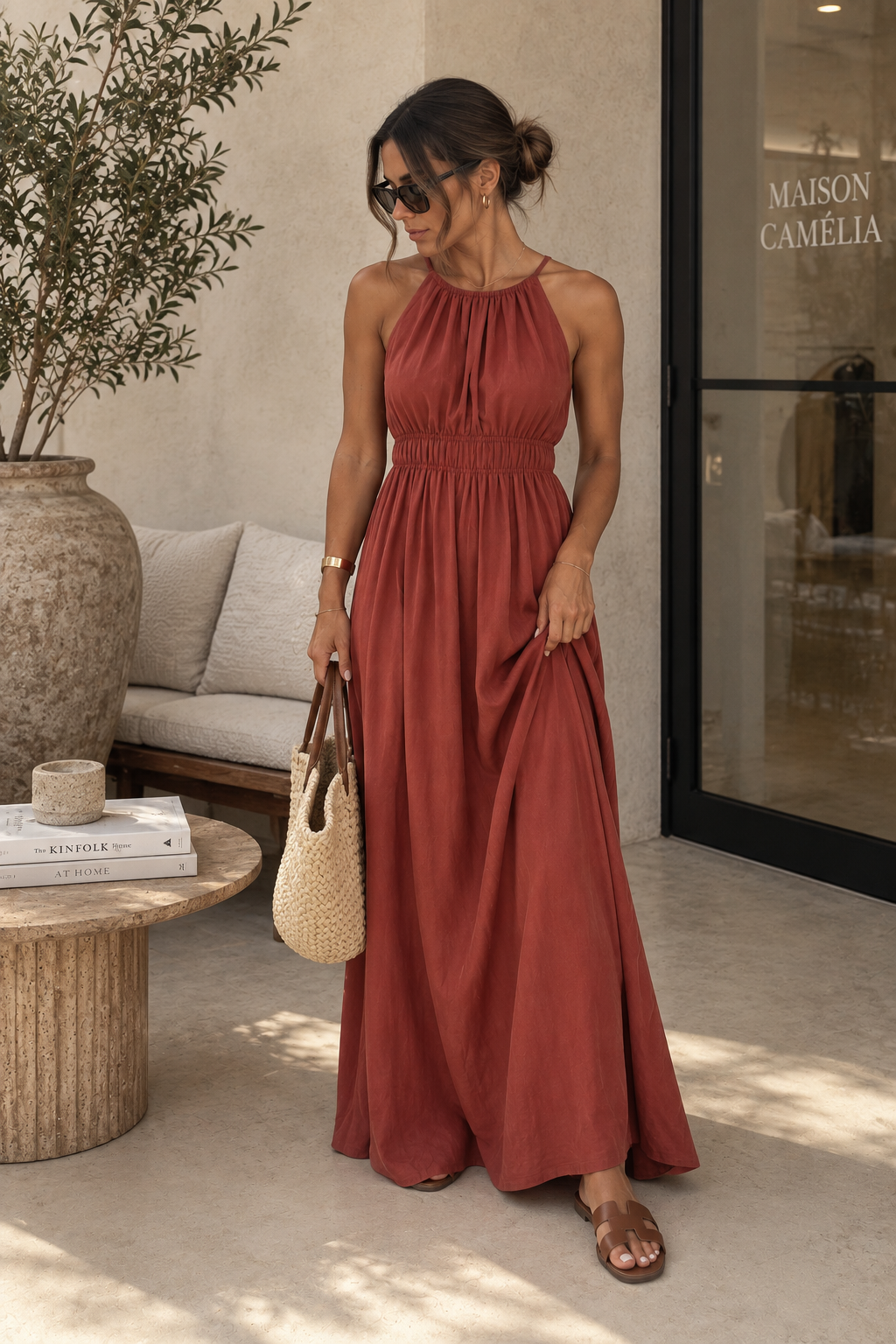 Robe d’été Terracota