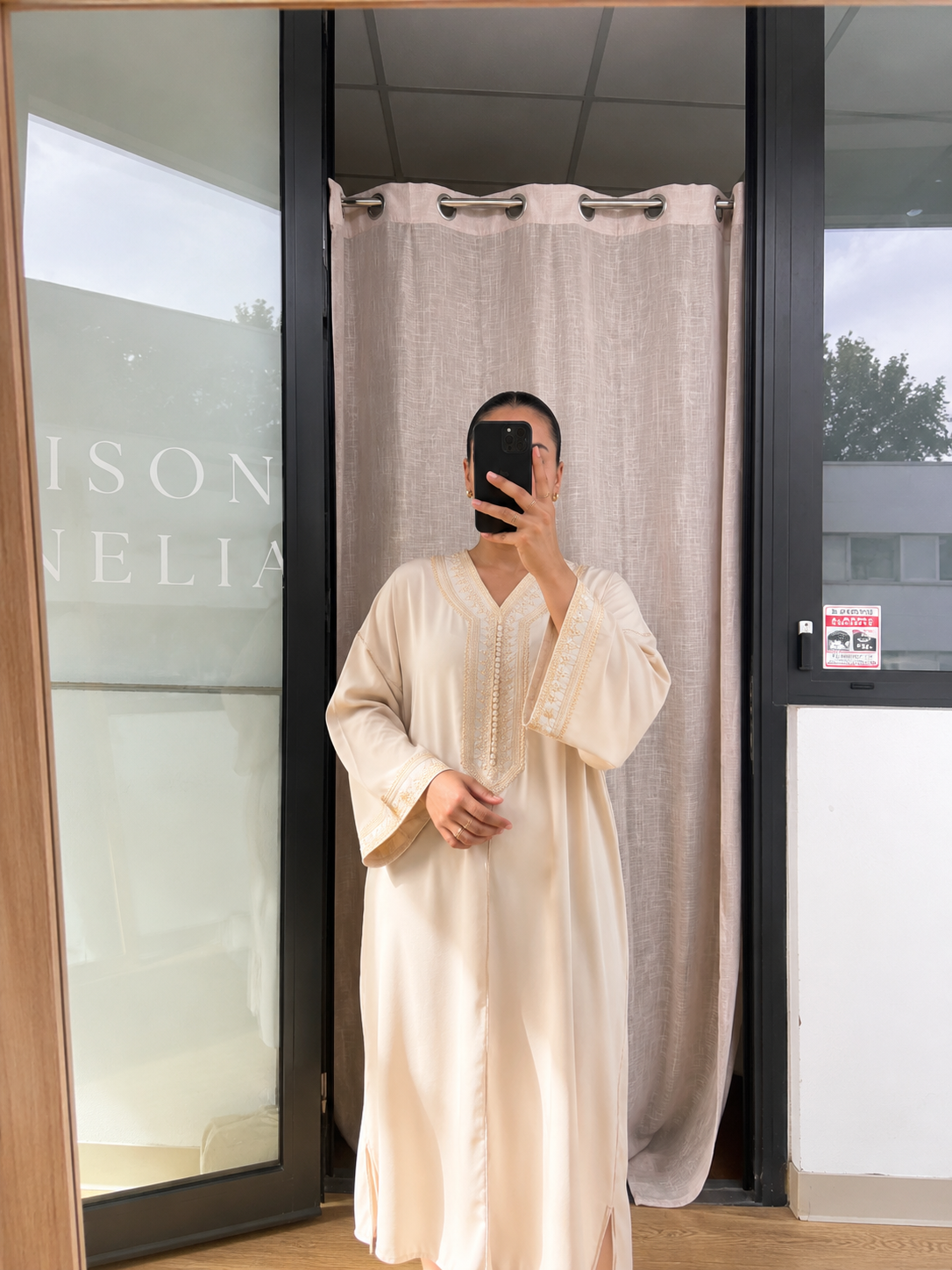 Robe bledi beige