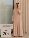 Robe taupe rosée