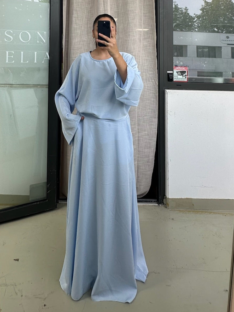 Ensemble jupe satin
