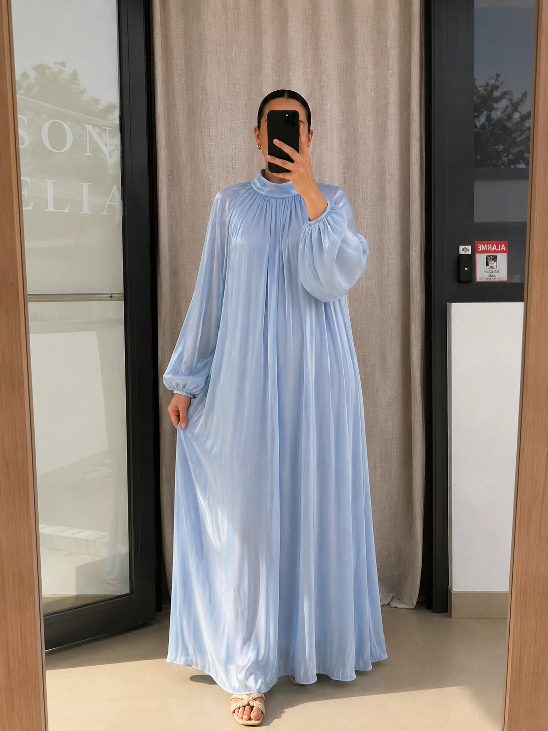 Robe irisée