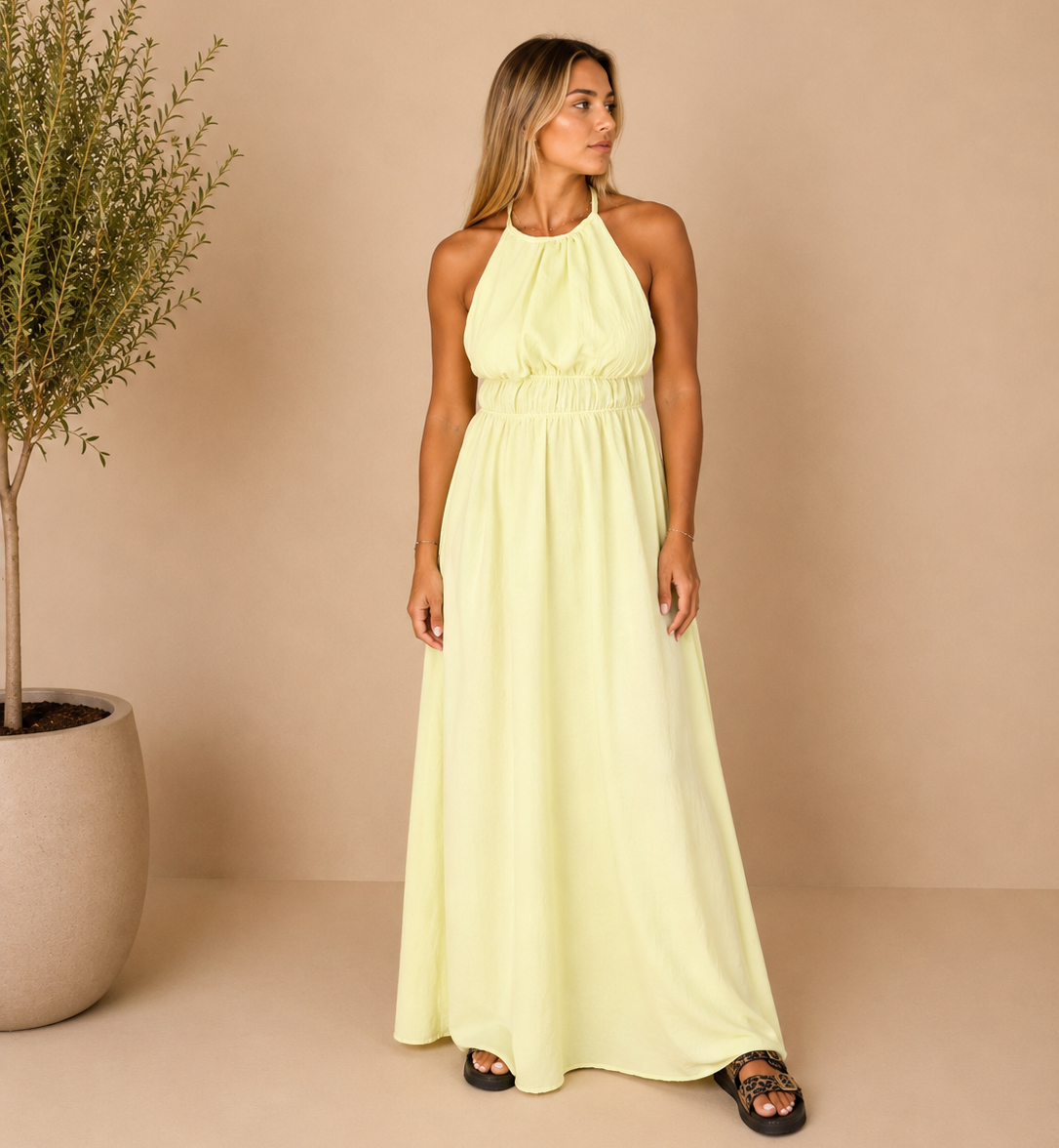 Robe col montant