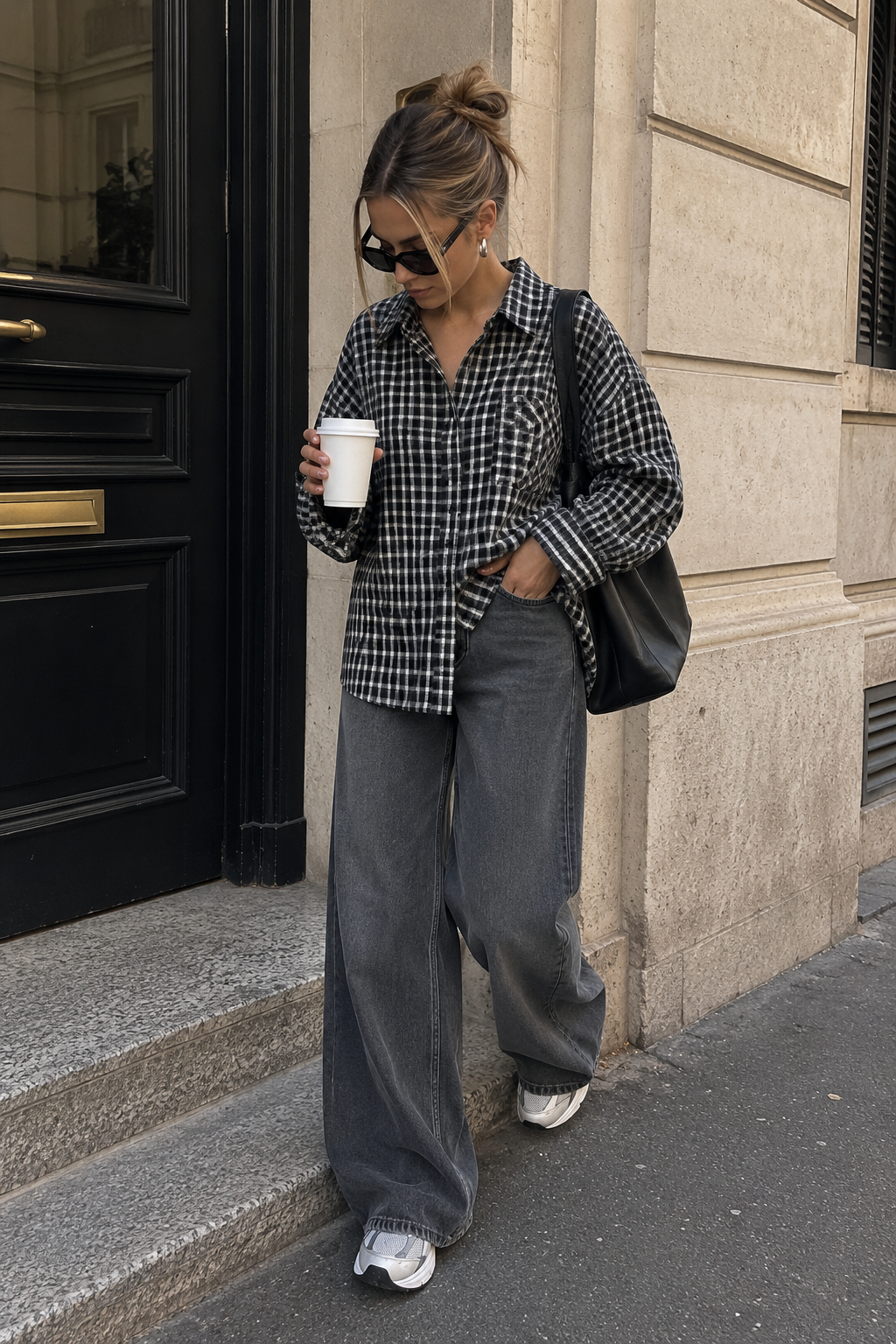 Chemise bucheron noire