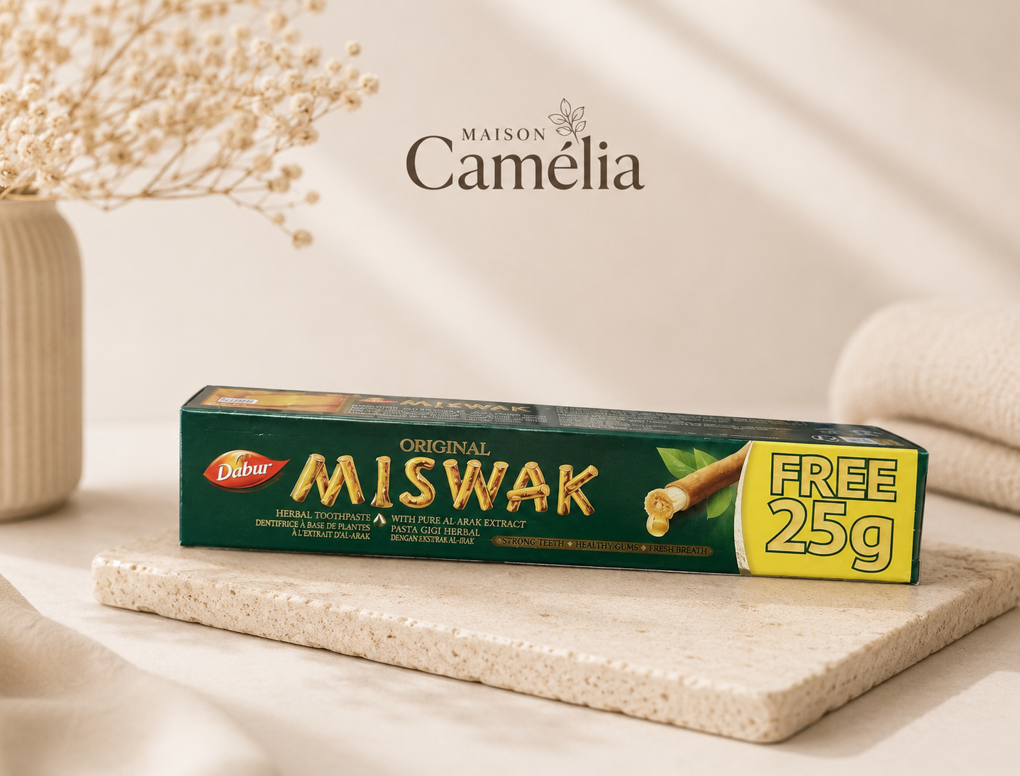 Dentifrice miswak