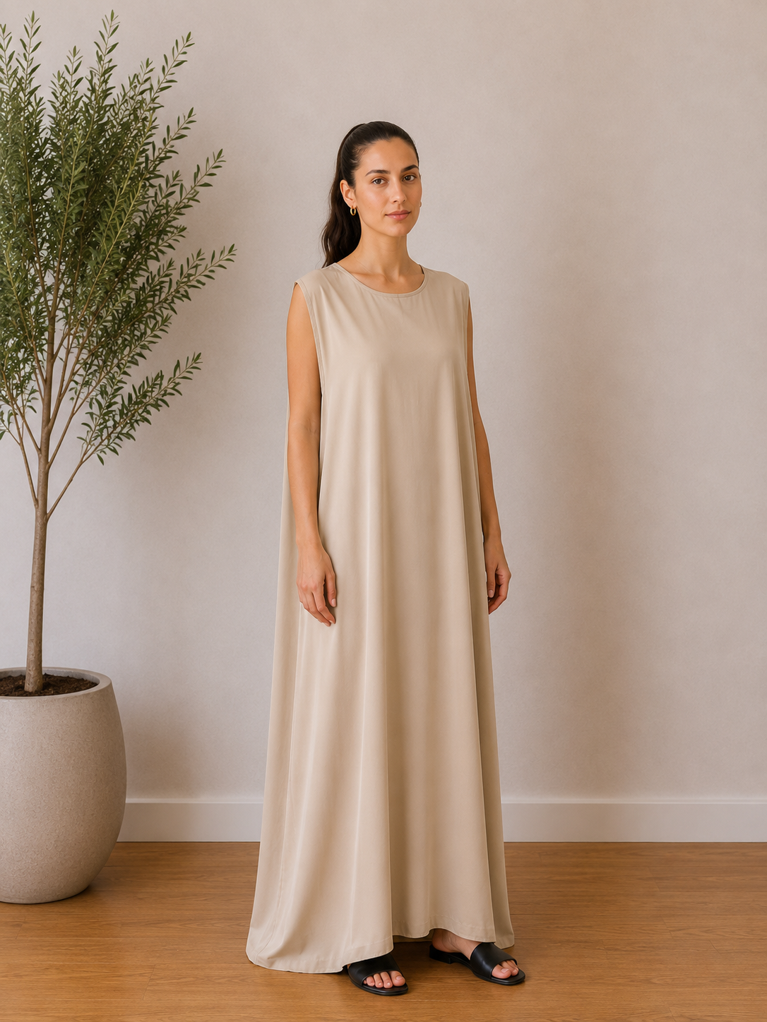Sous robe beige TU