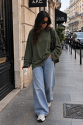 T shirt basic kaki