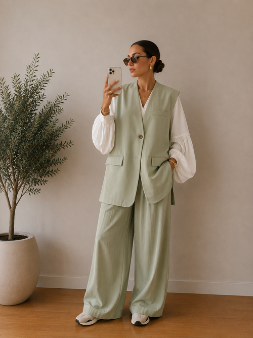 Blazer sans manches