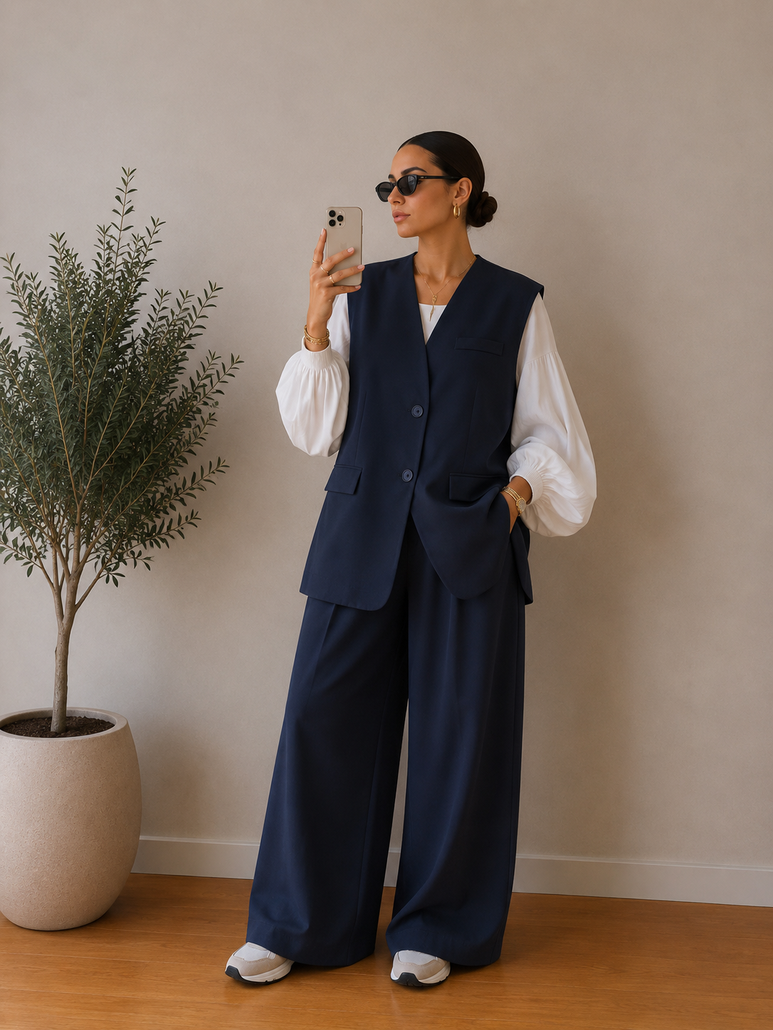 Blazer sans manches