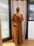 Robe bledi Marron