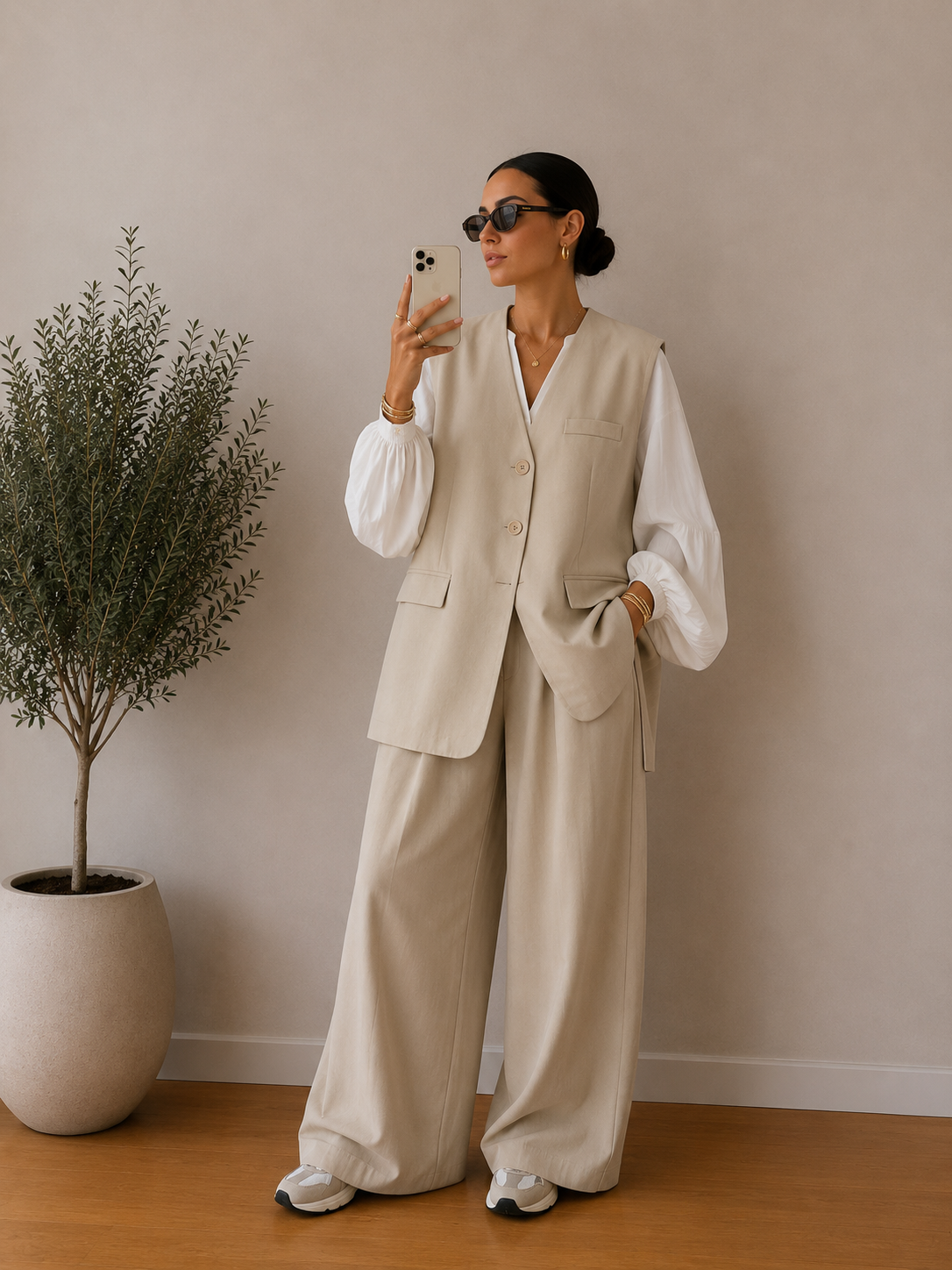 Blazer sans manches