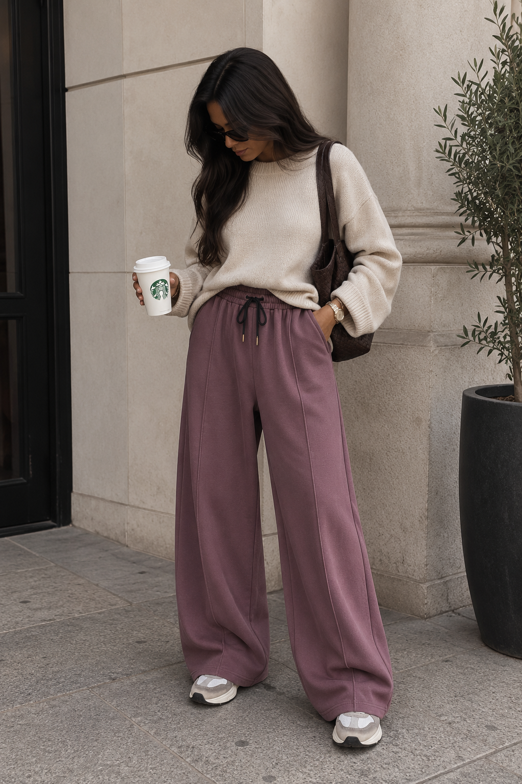Jogging small mauve