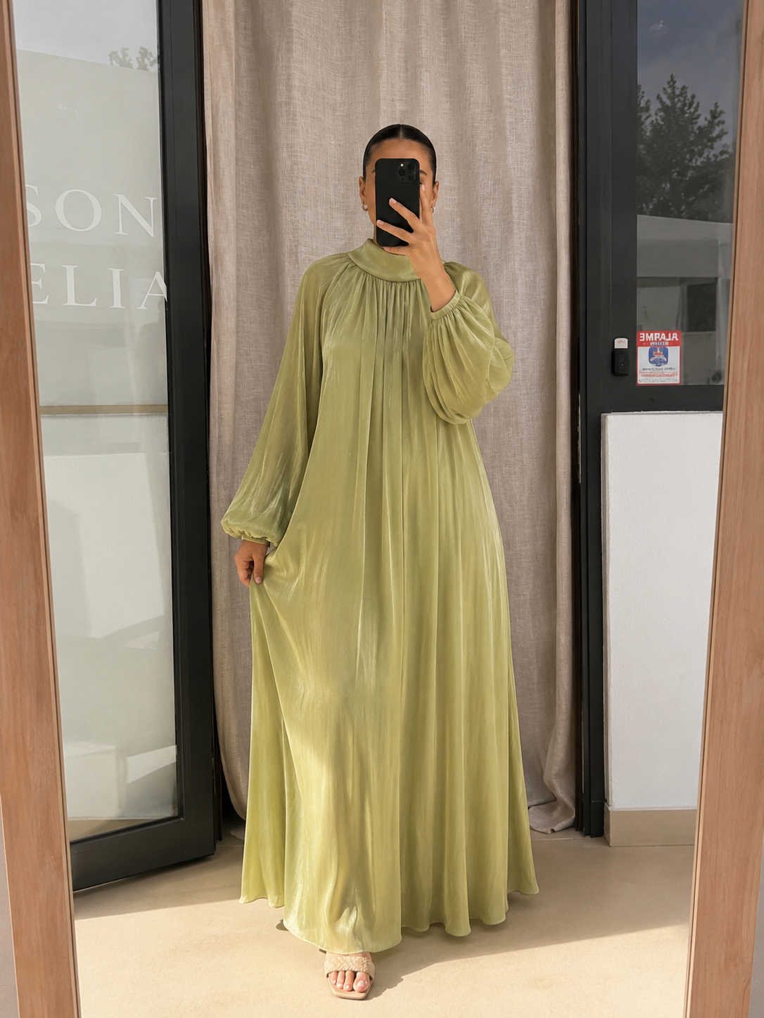 Robe irisée