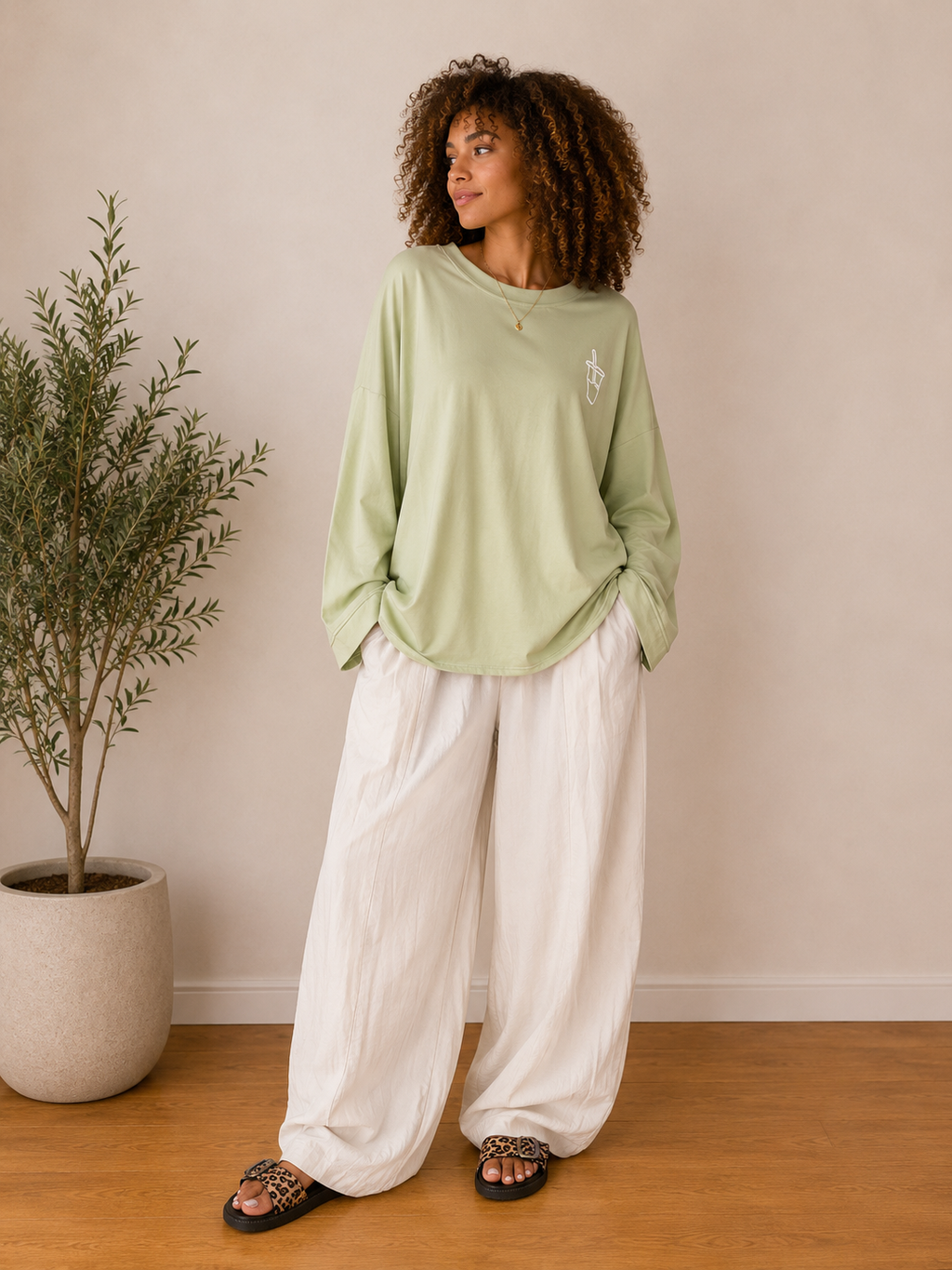 Pantalon fluide Small
