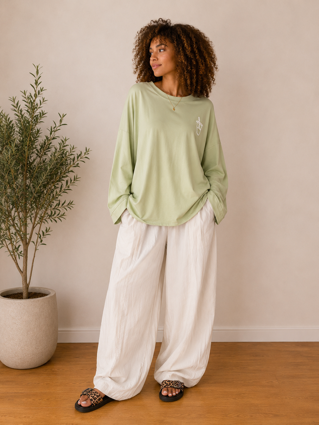 Pantalon fluide Small