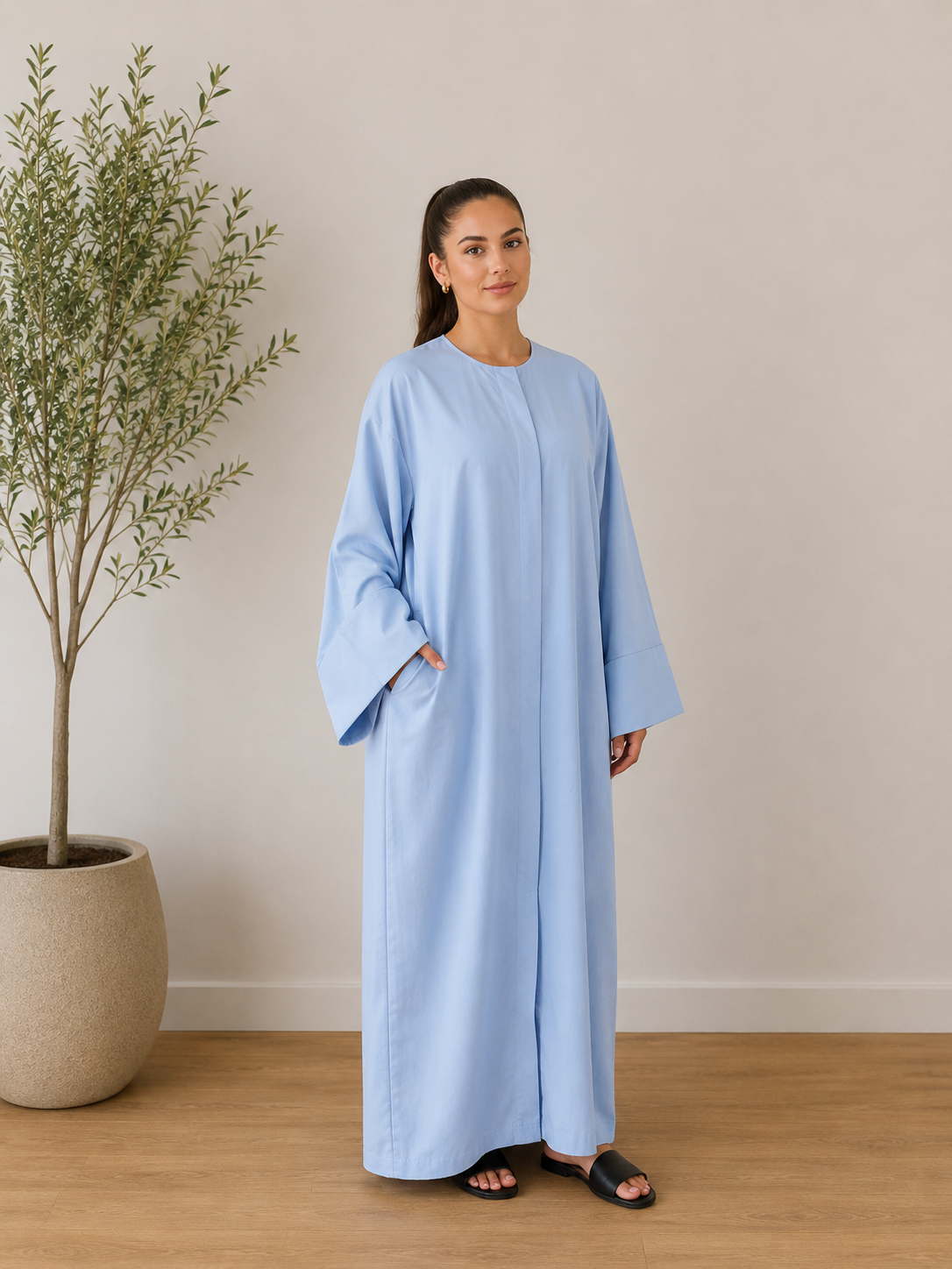 Robe chemise bleue - DC
