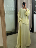 Ensemble jupe satin